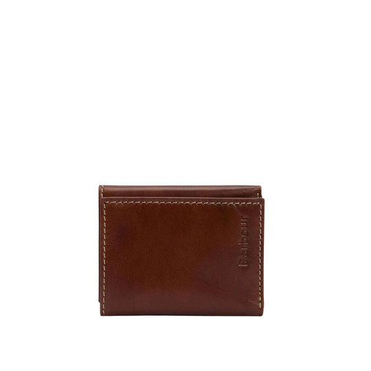 BARBOUR Portafoglio a libro Uomo in pelle BYWELL - Marrone