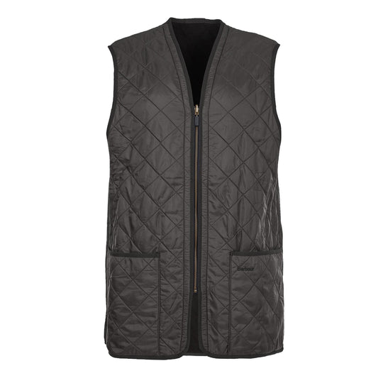 Gilet Uomo Barbour Polarquilt Zip-In Nero