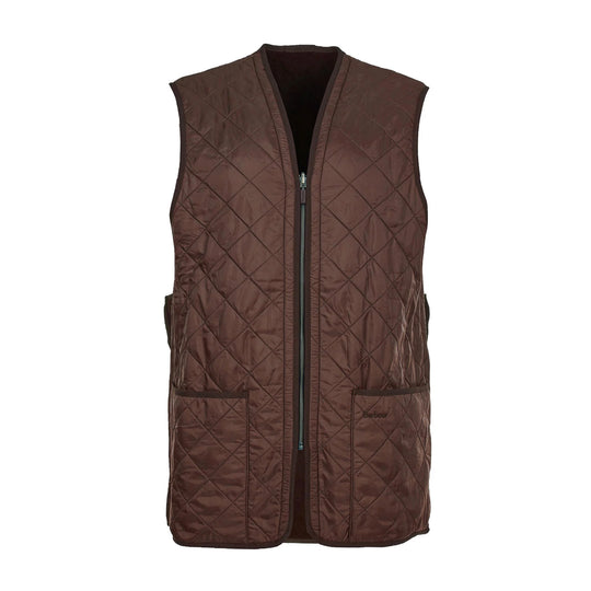 polarquilt waistcoat zip liner