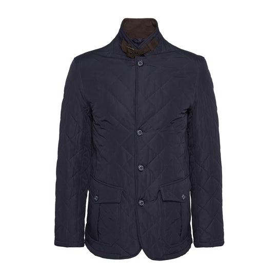 BARBOUR Giubbino Uomo Trapuntato Quilted Lutz - Blu