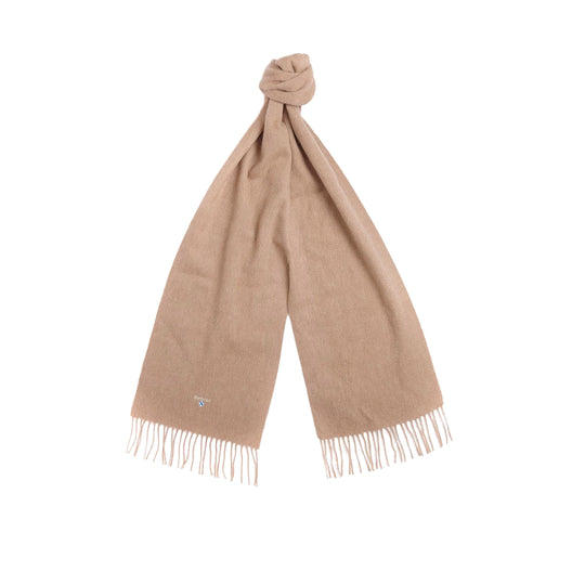 BARBOUR Sciarpa Uomo PLAIN LAMBS - Beige
