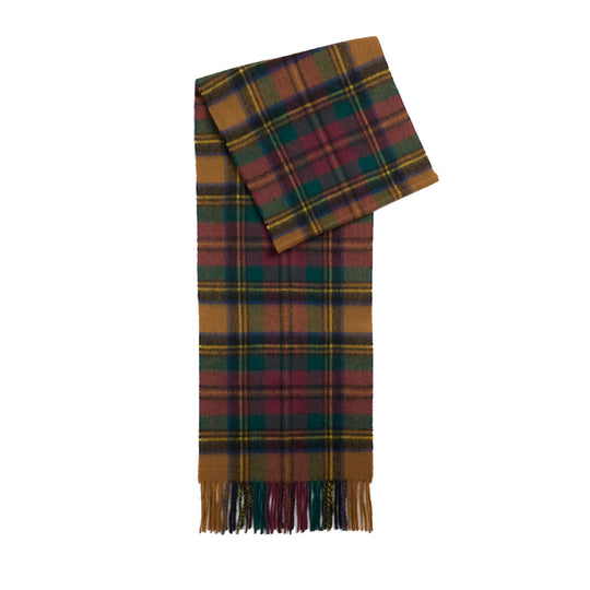 BARBOUR Sciarpa Uomo NEW CHECK Tartan - Blu/Giallo/Rosso