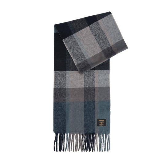 BARBOUR Sciarpa Uomo WESTERDALE - Grigio Multicolor