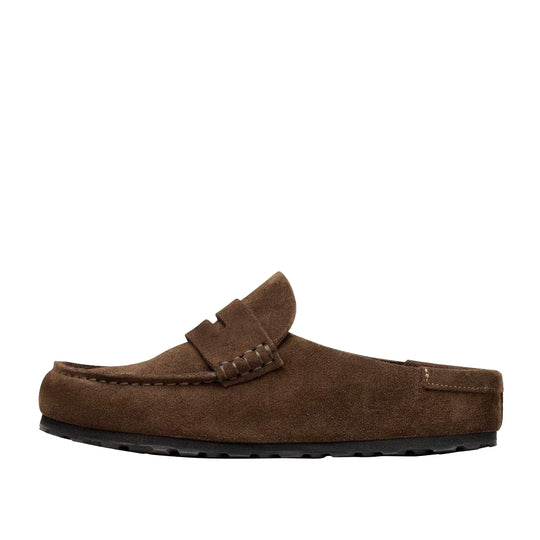 BIRKENSTOCK Sabot Mocassino NAPLES WRAPPED - Taupe