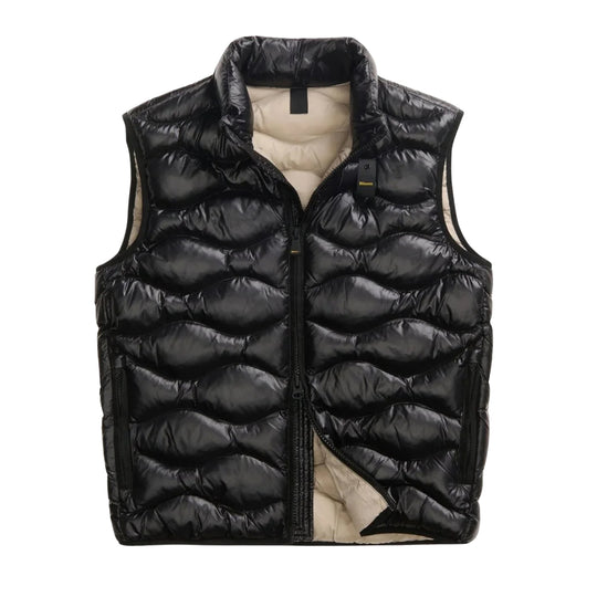 BLAUER Gewatteerd thermisch vest DANNY - Zwart
