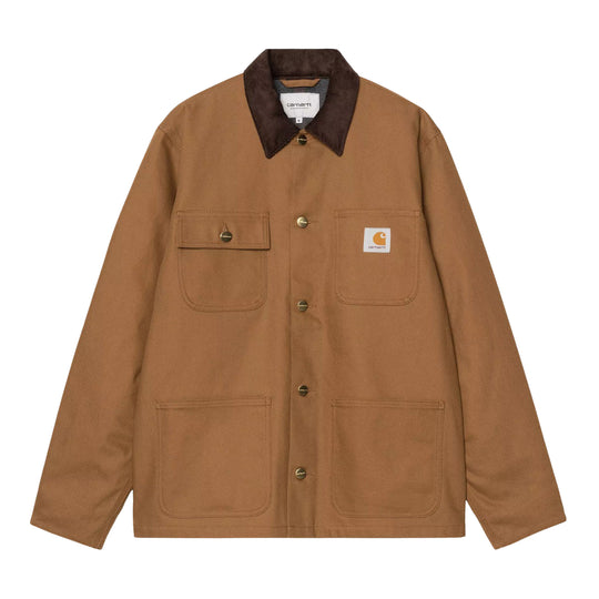 CARHARTT WIP Giubbino Uomo Michigan Coat Winter Tabacco