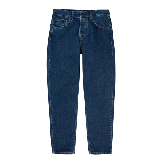 CARHARTT WIP Jeans Uomo Newel Blu Stone Washed