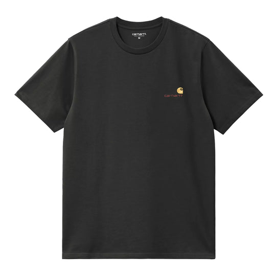 CARHARTT WIP T-Shirt Uomo S/S AMERICAN SCRIPT - Verde