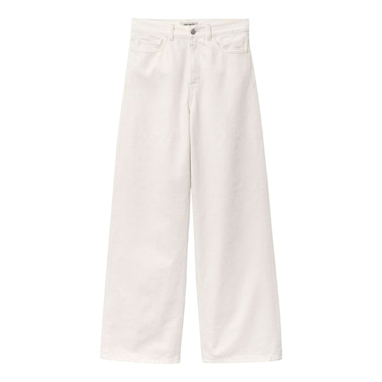 CARHARTT WIP Jeans Donna Jane Pant - Bianco/ Rinsed