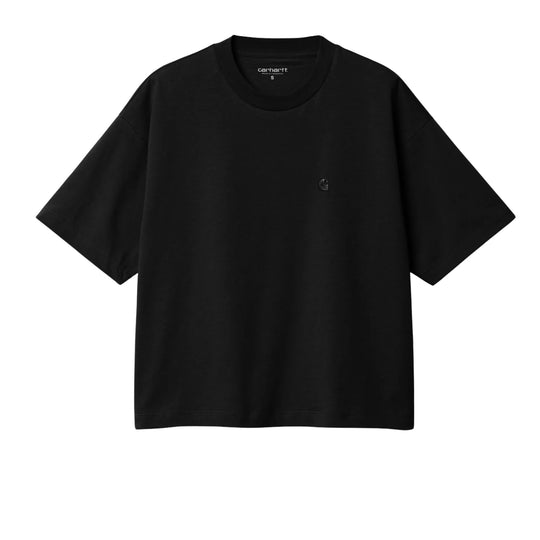 Damen-T-Shirt Carhartt Wip W' S/S Chester Schwarz