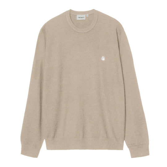 CARHARTT WIP Felpa Uomo MADISON - Gesso