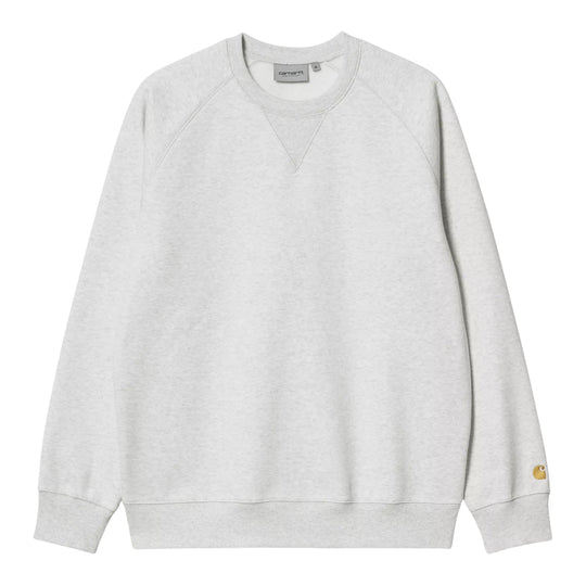CARHARTT WIP Felpa Uomo Chase Sweatshirt Grigia