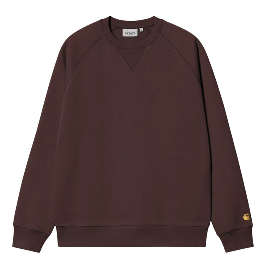 CARHARTT WIP Felpa Uomo Chase Sweatshirt Marrone