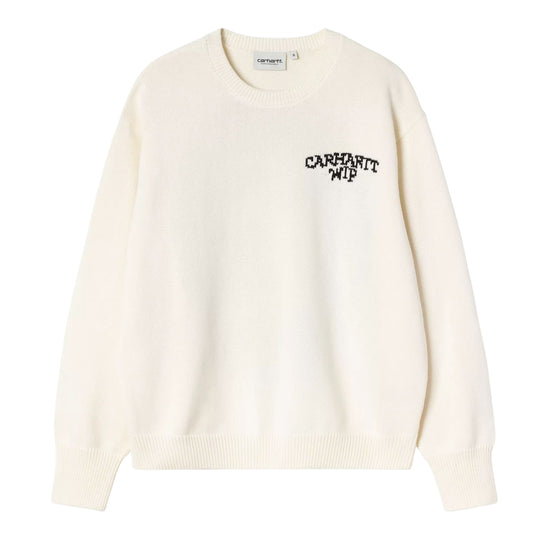 CARHART WIP Maglione Donna Womens Hugging Cats - Panna/Nero
