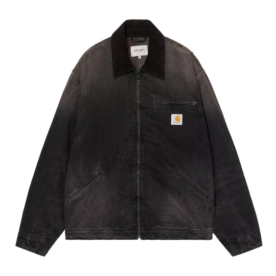 CARHARTT WIP Giubbino Uomo OG DETROIT JACKET - Nero Lavato
