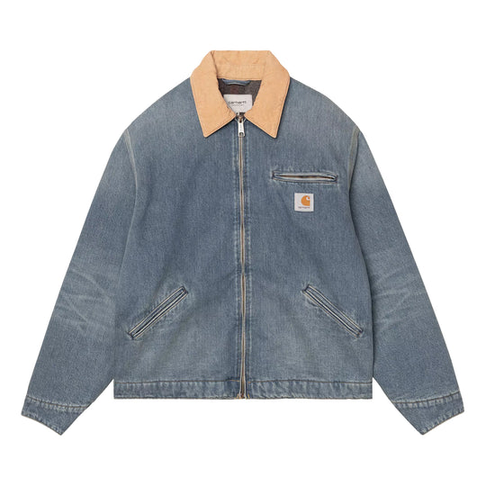 CARHARTT WIP Giubbino Uomo OG DETROIT JACKET - Blu Lavato