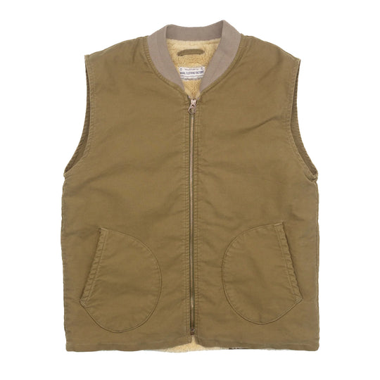 CHESAPEAKE'S Gilet DECK VEST JUNGLE CLOTH - Verde Militare