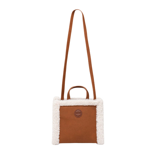 COLMAR Borsa Donna a Tracolla Teddy - Cammello/Panna