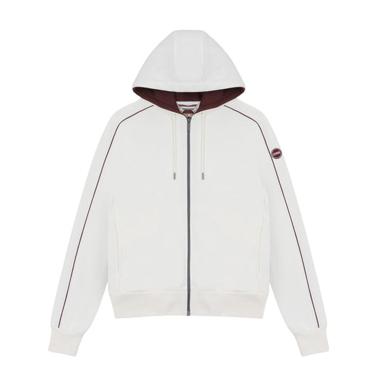 COLMAR Felpa con Cappuccio Heritage - Bianco