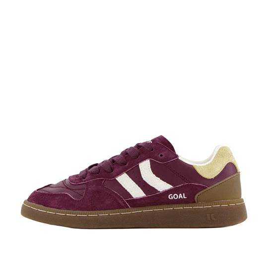 COOLWAY Women's Sneakers GOAL - Burgundy