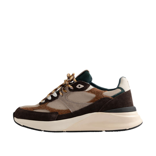 D.A.T.E Sneakers Dames MUSA TAUPE - Bruin/Beige