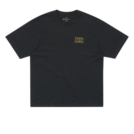 EDWIN Men's SYNTHETIC REALITY T-Shirt - Black