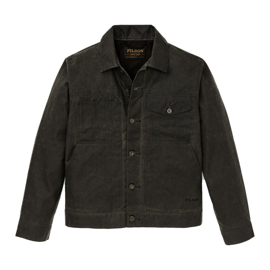 FILSON Herenjas SHORT LINED CRUISER - Groen