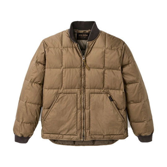 FILSON Heren-donsjas HERITAGE COTTON DOWN - Zwart
