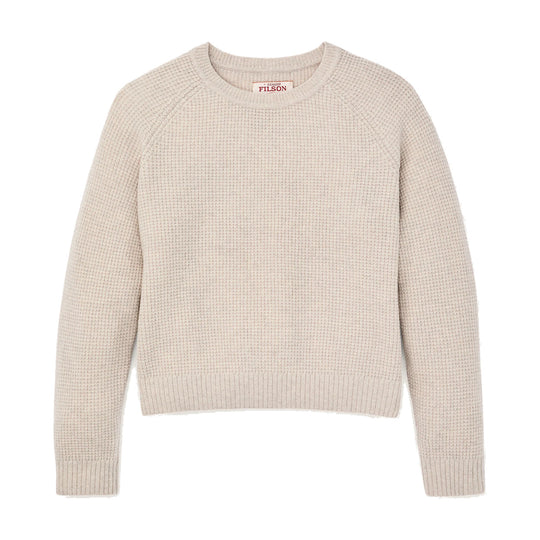 FILSON Damestrui WAFFLE KNIT MERINO - Gemêleerd grijs