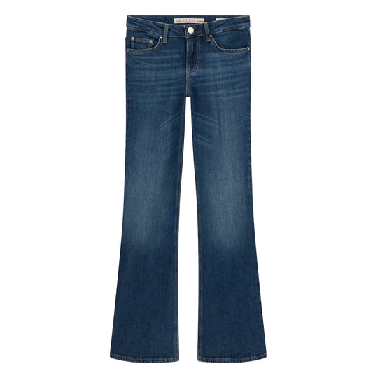 GUESS Jeans A Zampa The B-JEAN a Vita Bassa - Medio Scuro