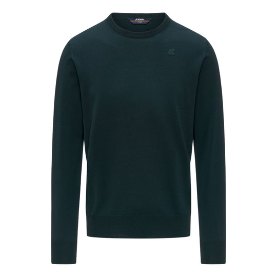Maglione Sebastien Merino Verde Scuro