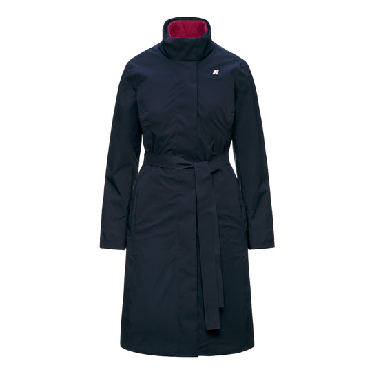 K-WAY Impermeabile Donna MIRANDA 3 In1 - Blu/Rosso