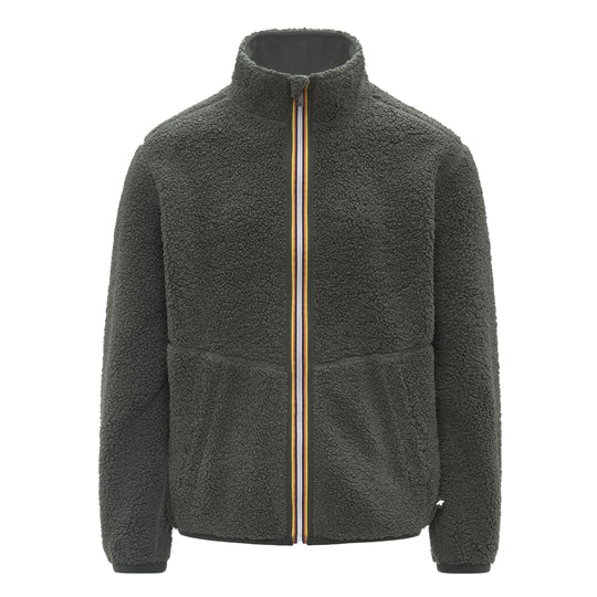 K-WAY Pile PASCAL SHERPA POLAR DOUBLE - Verde/Verde