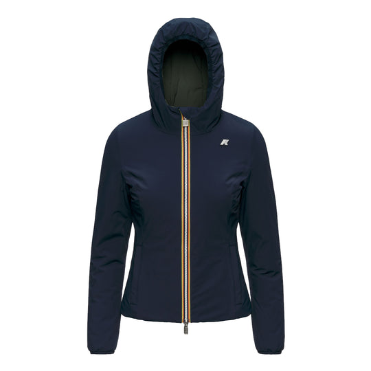 K-WAY Giubbino Donna LILY ST WARM DOUBLE - Blu/Verde
