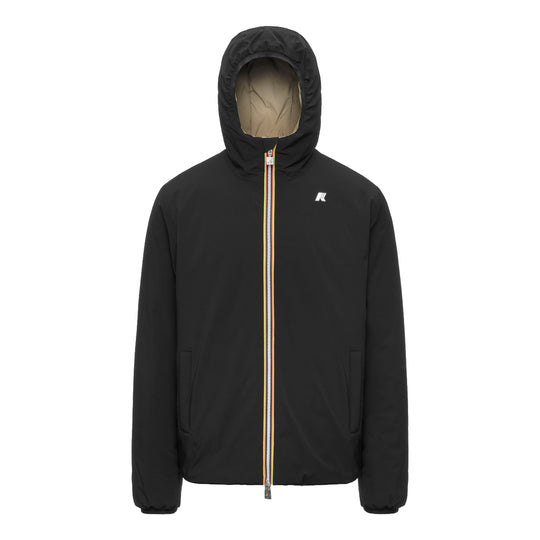 K-WAY Giubbino Uomo ST JACK WARM DOUBLE - Nero/Verde