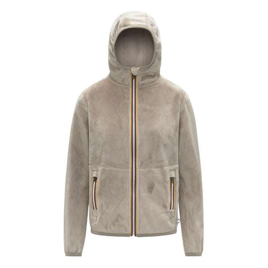 Sweatshirt Lily Velour Polar Double Beige Kaschmir