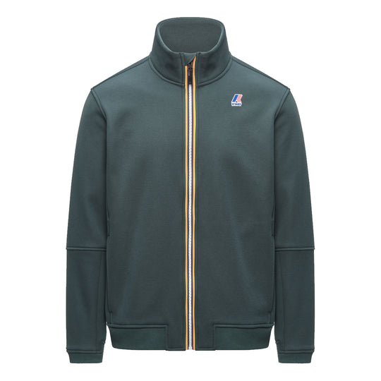 K-WAY Felpa Donna LILY VELOUR POLAR DOUBLE - Verde