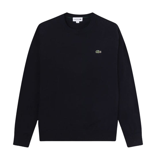 Maglione Uomo Lacoste Logo Blu