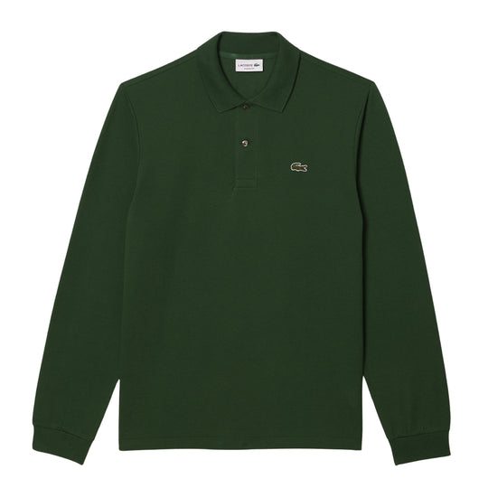 Lacoste Classic Fit-polo met lange mouwen Groen
