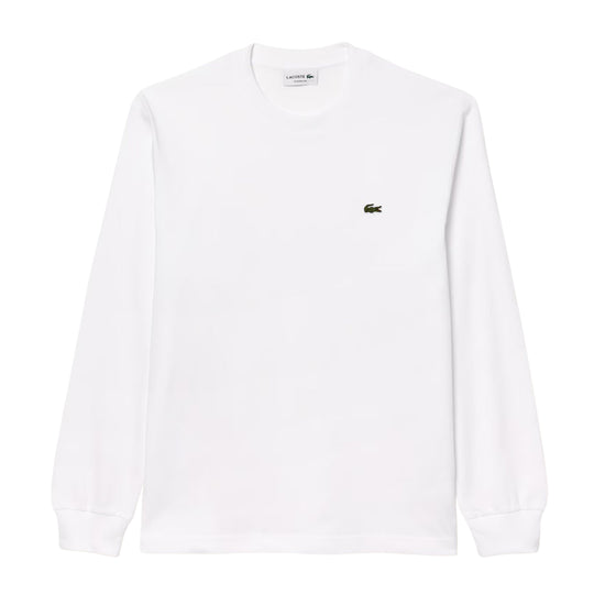 LACOSTE T-shirt Uomo Maniche Lunghe - Bianco
