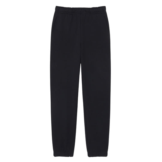 LACOSTE Pantalone Donna dritto in tuta felpata - Nero