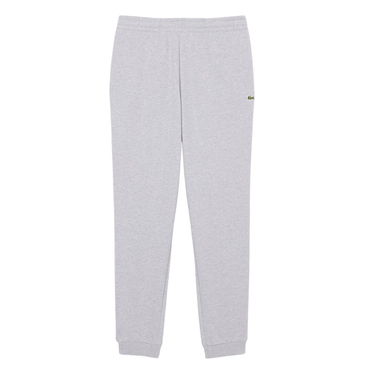 LACOSTE Pantalone Uomo tuta affusolato con polsino in tessuto felpato - Grigio