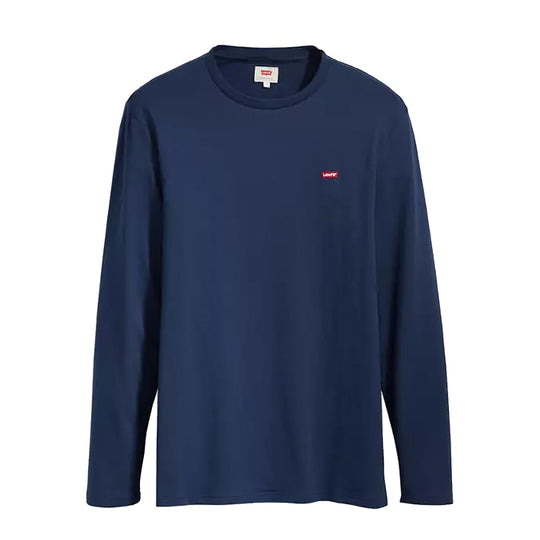 LEVI'S Uomo T-shirt L/S Original - Blu
