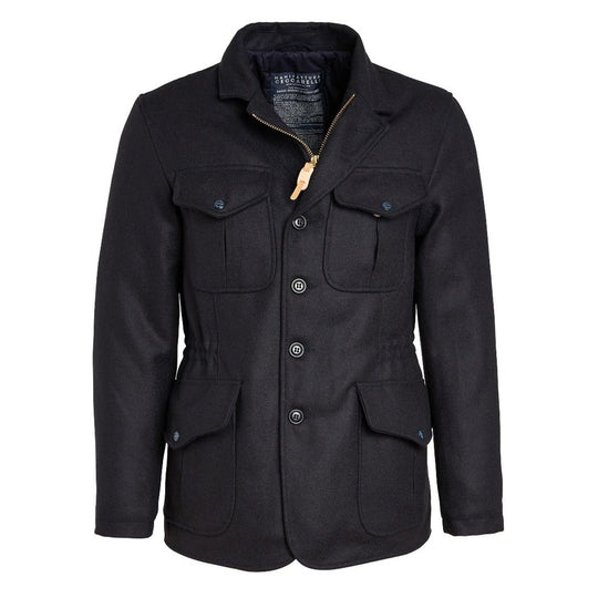 MANIFATTURA Giubbino Alligator - Blu Navy