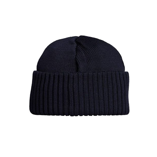 MANIFATTURA CECCARELLI Men's Wool Beanie - Navy