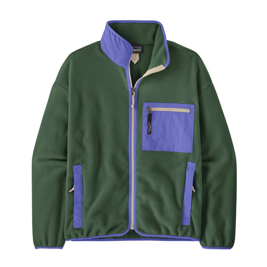 PATAGONIA Felpa Donna Synchilla® Fleece - Verde/Viola