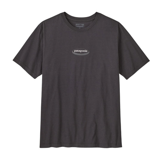 PATAGONIA T-Shirt Uomo '95 Oval Logo - Nero