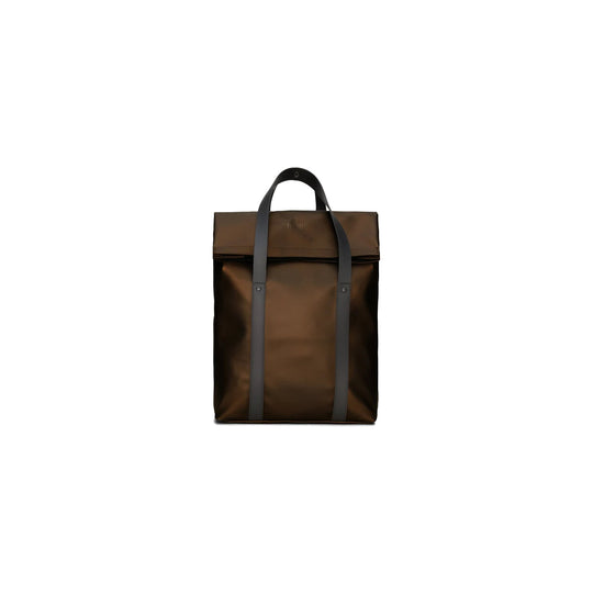 RAINS Zaino Unisex 2 WAY TOTE BACKPACK - Bronzo
