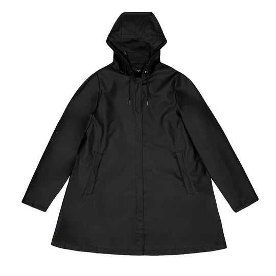 RAINS Dames regenjas A-LINE - Zwart