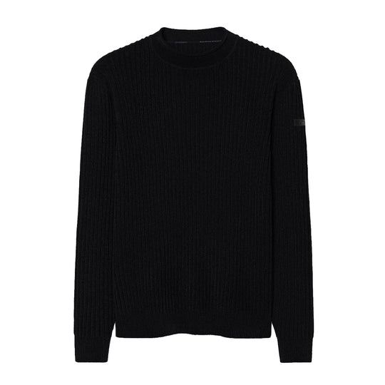 RRD Men's VELVET RAVE Crew-Neck Sweater - Black